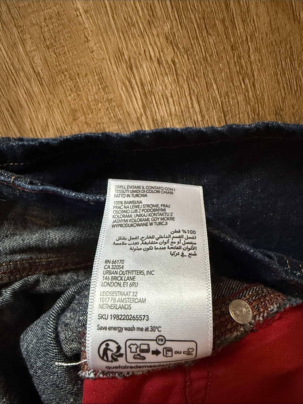 Urban Outfitters BDG Carpenter Denim Shorts Jorts Size 27 - Picture 13 of 13
